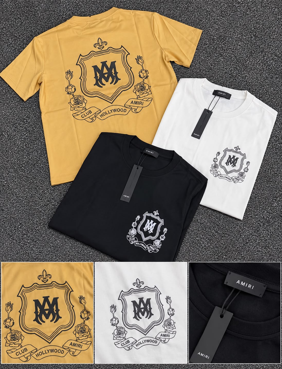 CAMISETA AMIRI LOGO