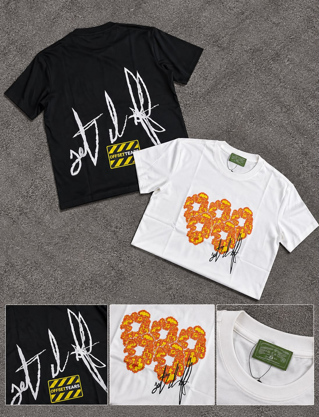 CAMISETA Denim Tears x Offset Set It Off