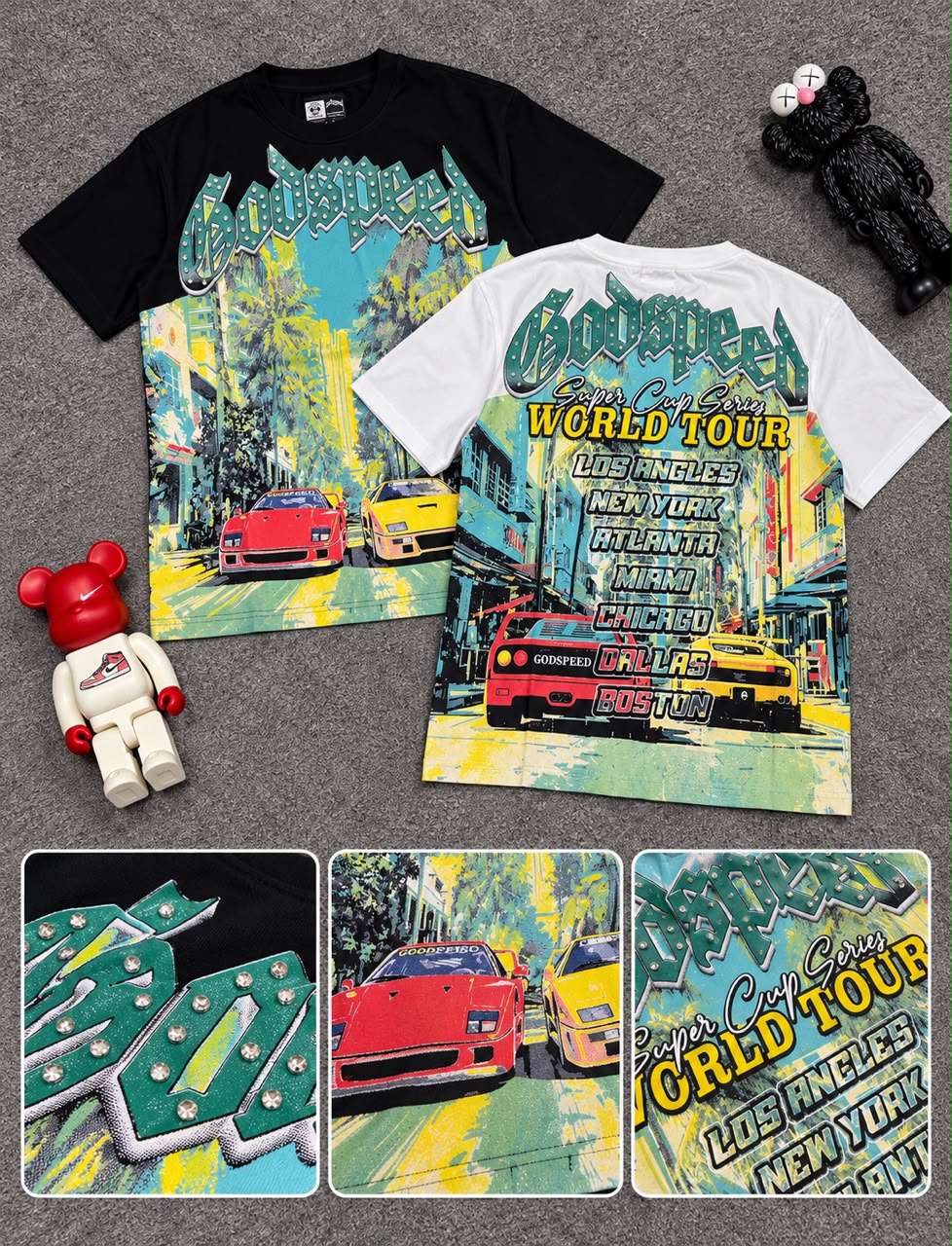 CAMISETA PREMIUM CON PEDRERÍA